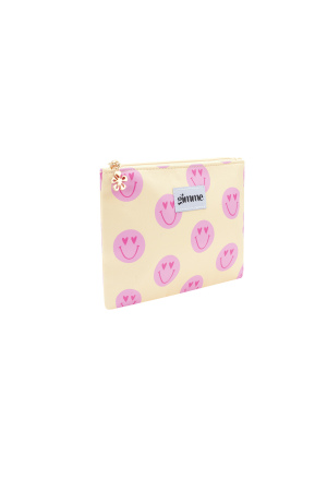 Trousses De Maquillage Visage Souriant Décontracté Polyester Accessoires Quotidiens h5 Image4