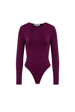 Bodyshaper En Nylon Tricoté Couleur Unie Style Basique h5 Image12