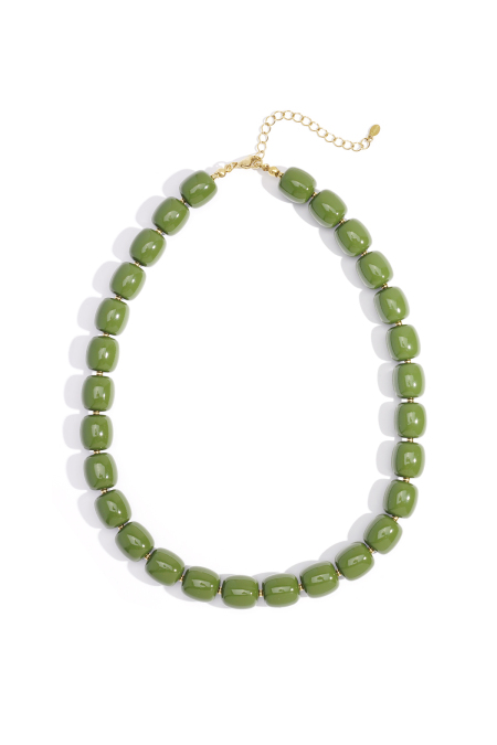 Colliers de perles en acrylique, série décontractée, simple et quotidienne, bijoux pour femmes