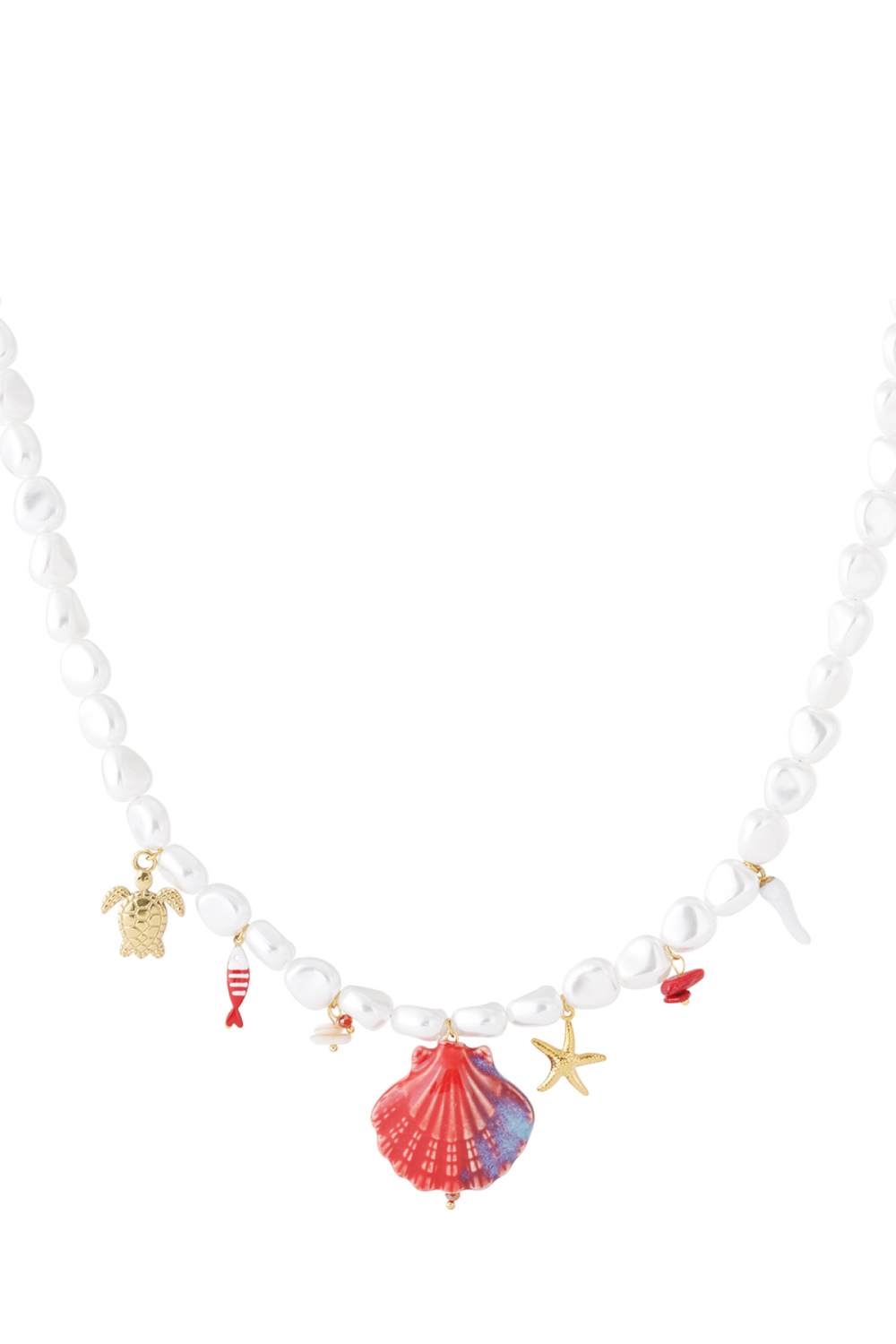 Colliers De Perles Artificielles Tortue Décontracté Vacances/Plage Série Simple Bijoux Pour Femmes h5Image5