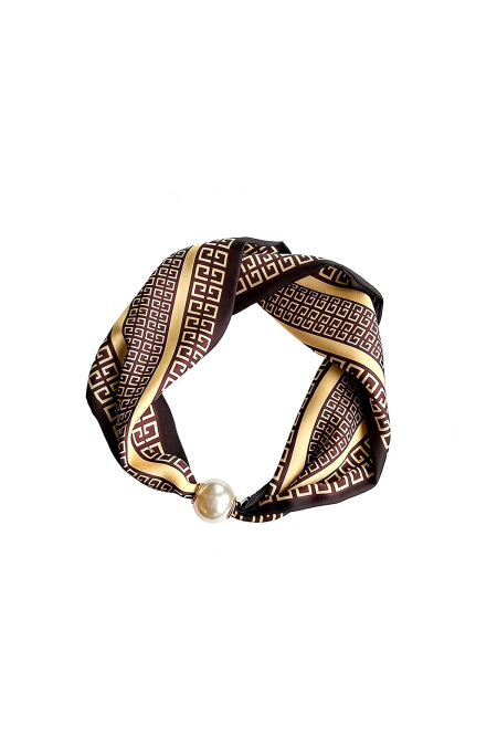 Écharpes d'été à forme géométrique rétro en polyester, accessoires du quotidien