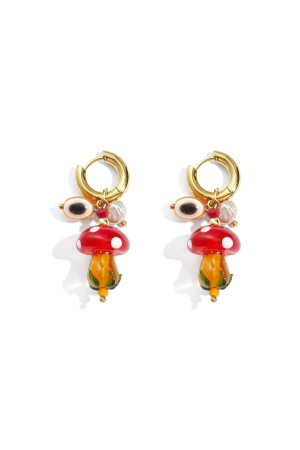 Boucles D'Oreilles Pendantes En Acier Inoxydable, Série « Plante », Décontractée, Simple Et Quotidienne, Bijoux Pour Femmes h5 