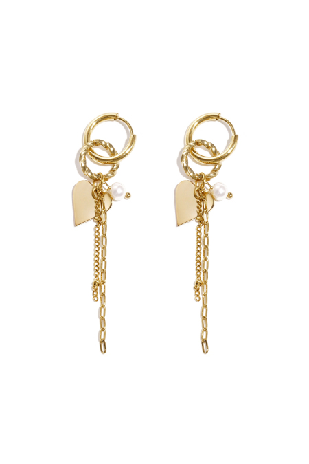 boucles d'oreilles collier party