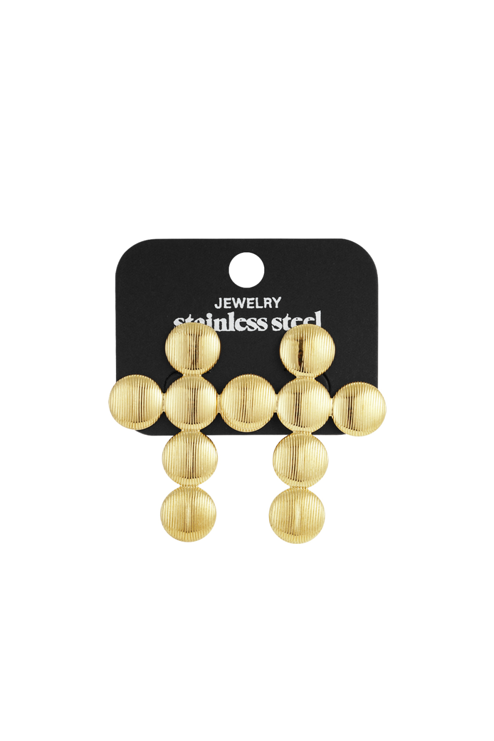 Boucles D'Oreilles À Tige En Acier Inoxydable, Croix, Décontractées, Simples, Pour Femmes Image5