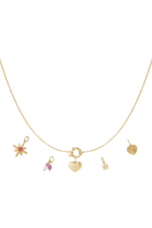 Collier Mini Coeur Diy h5
