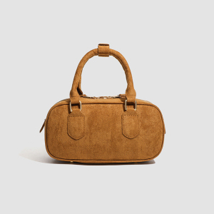 Sac À Main En Daim Pu Pour Femme, 1 Pièce, Série Simple, Décontracté, Couleur Unie h5 