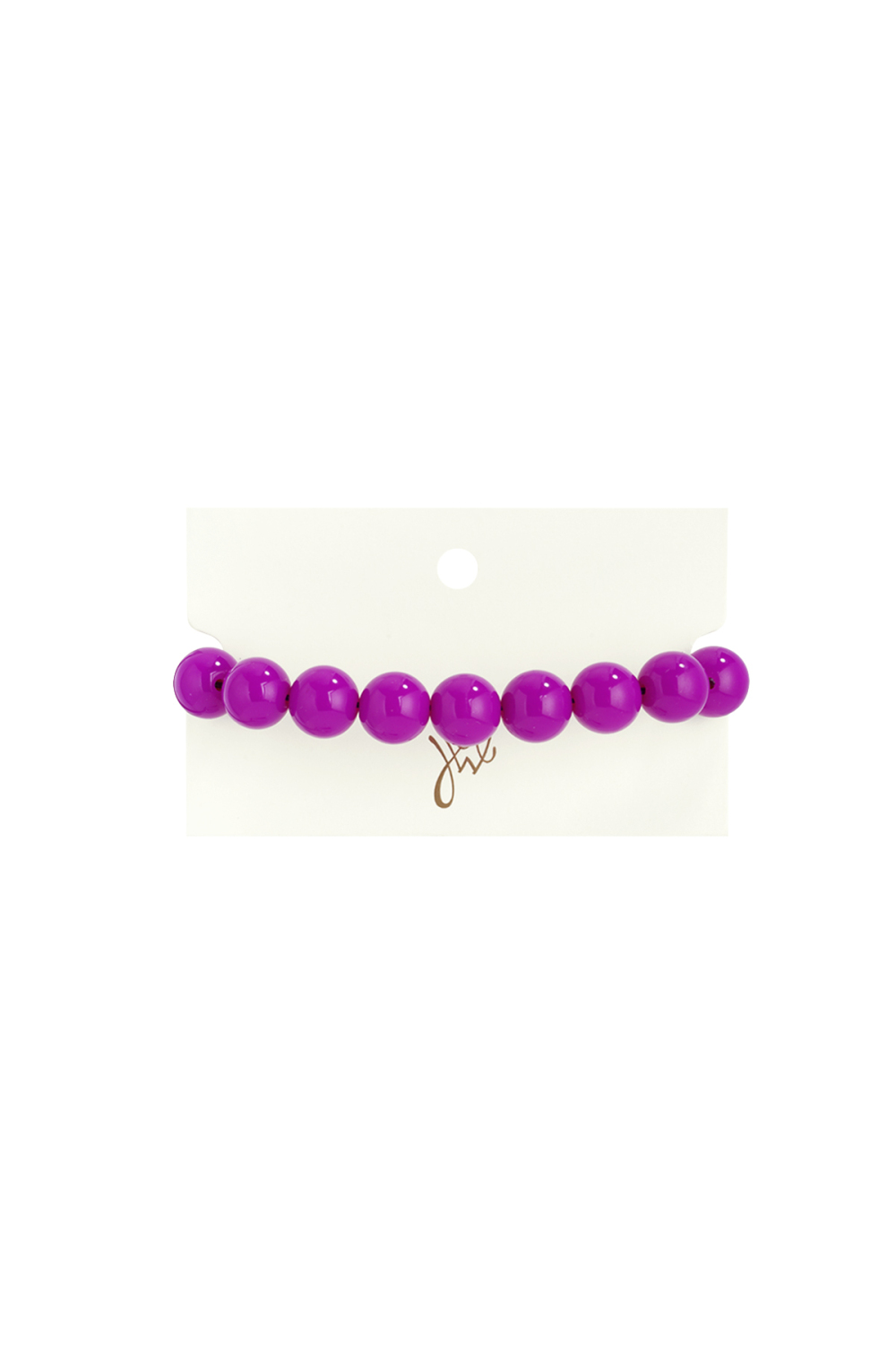 Bracelet À Perles Moyennes Et Fermoir Avant - 12 Mm Image5