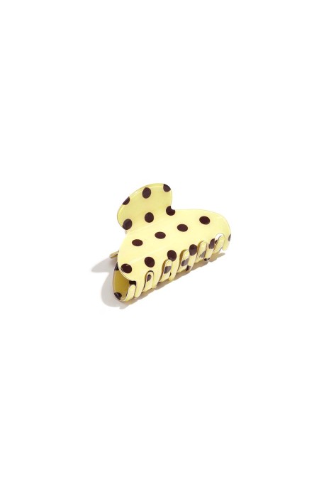 Pinces à cheveux à pois, imitation feuille d'acétate, accessoires du quotidien