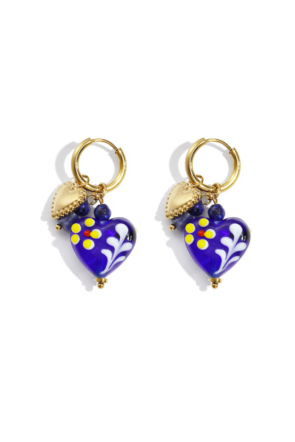 Boucles D'Oreilles Pendantes En Acier Inoxydable, Style Cœur, Décontractées, Simples Et Quotidiennes, Bijoux Pour Femmes h5Image6