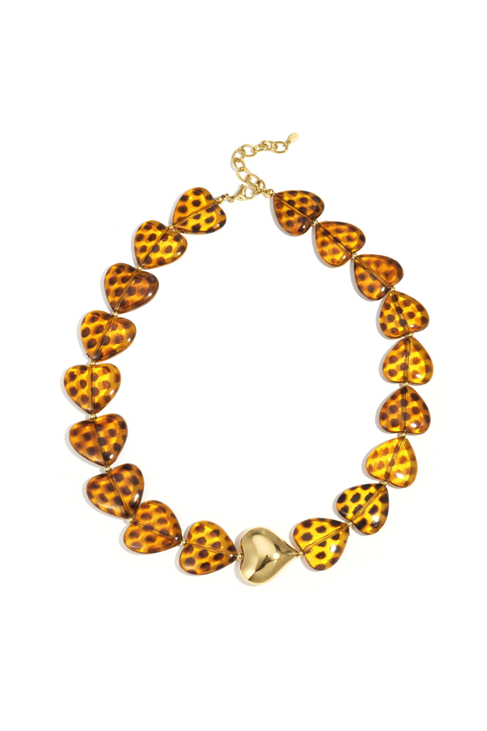 Colliers De Perles En Acrylique Cœur Rétro Daily Classic Series Bijoux Pour Femmes