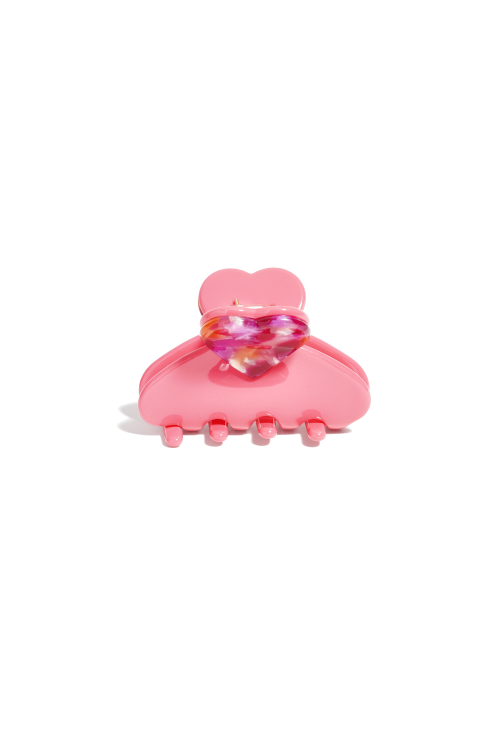 Pinces À Cheveux En Forme De Cœur, Décontractées, En Acétate, Accessoires Pour La Saint-Valentin Image3