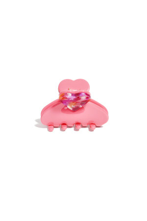 Pinces À Cheveux En Forme De Cœur, Décontractées, En Acétate, Accessoires Pour La Saint-Valentin h5 Image3