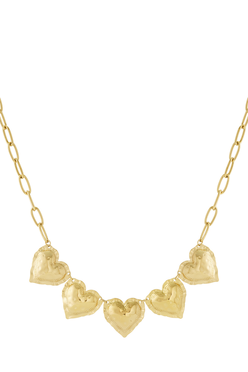 Collier 5 Cœurs 