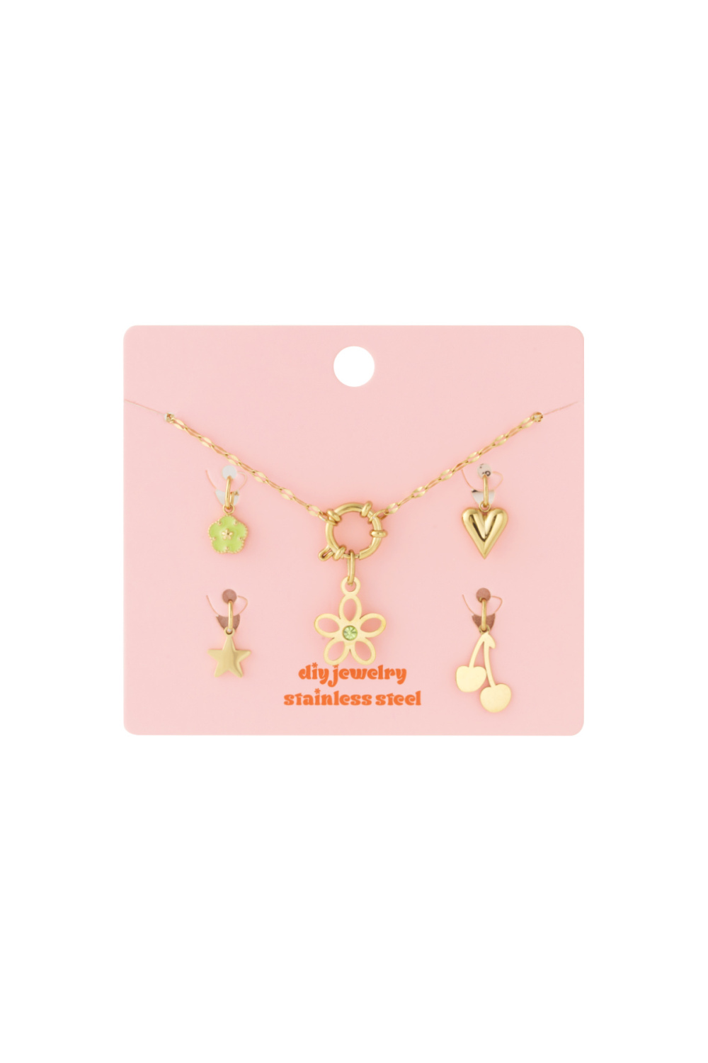 Collier Diy À Fleurs Détaillé Image3