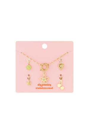 Collier Diy À Fleurs Détaillé h5 Image3