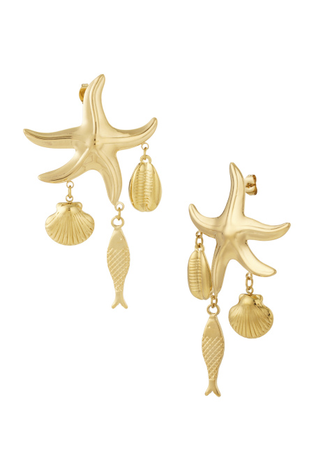 Boucles d'oreilles Trésors d'étoiles de mer