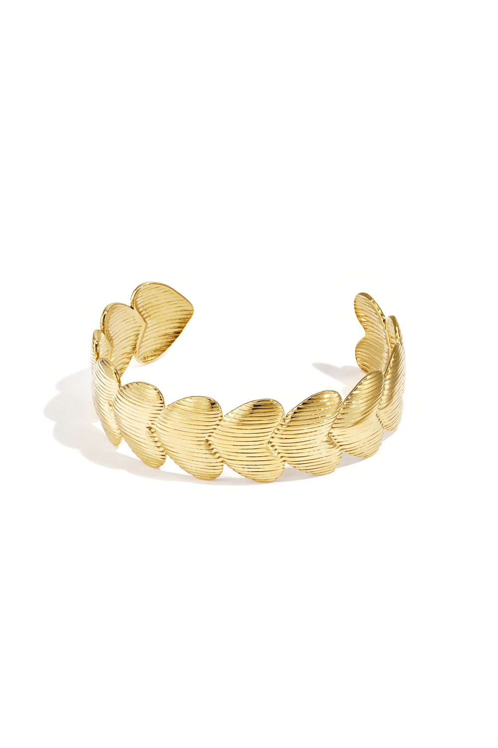 Manchette À Cœurs Rayés 
