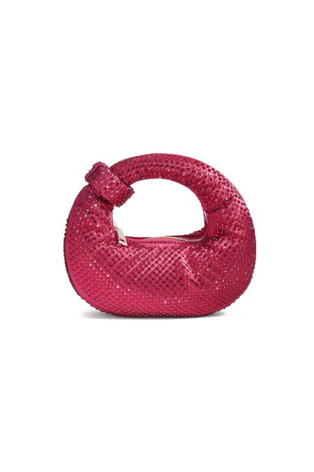 Sacs à main élégants en polyester, couleur unie, accessoires de fête