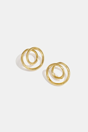 Boucles D'Oreilles À Effet Spirale h5