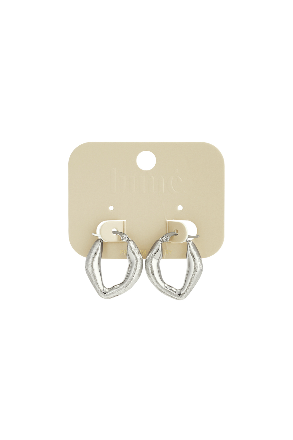 Boucles D'Oreilles Créoles Cercle Casual Daily Simple Series Bijoux Pour Femmes Image4