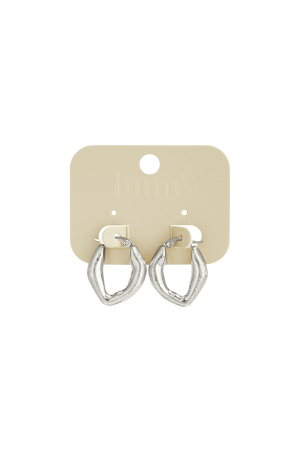 Boucles D'Oreilles Créoles Cercle Casual Daily Simple Series Bijoux Pour Femmes h5 Image4