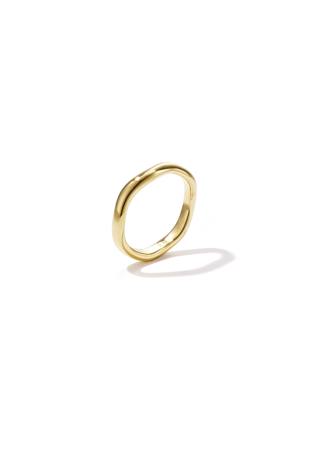 Bague Ondulée Minimaliste