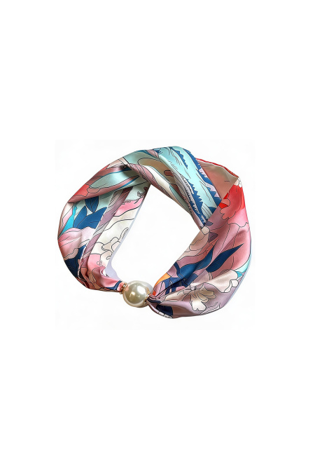 Écharpes d'été multicolores en polyester décontracté, accessoires du quotidien 2
