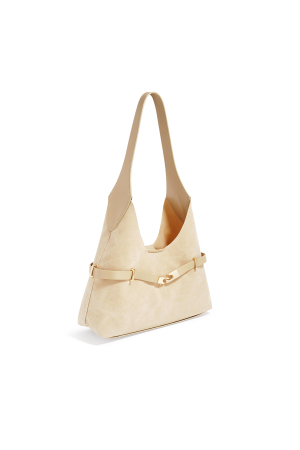 Sacs Bandoulière Couleur Unie En Daim Décontracté, Accessoires Du Quotidien h5 Image4