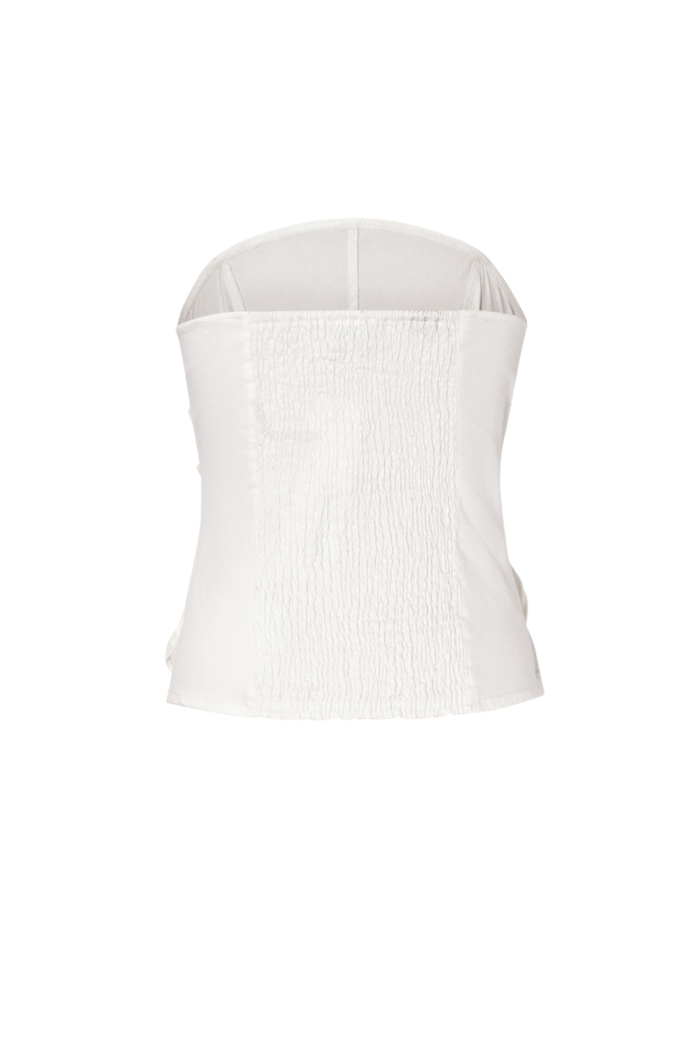 Coton Tissé Haut En Jean Femme Élégant Couleur Unie Printemps/Été Image3