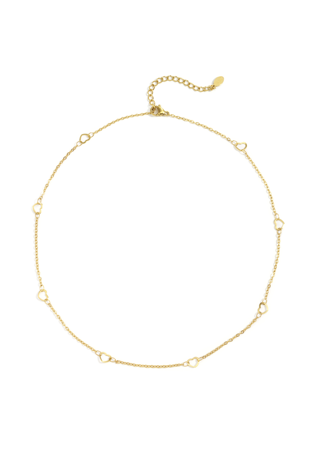 Colliers Chaîne Cœur Décontracté Quotidien Simple Série Bijoux Pour Femmes 