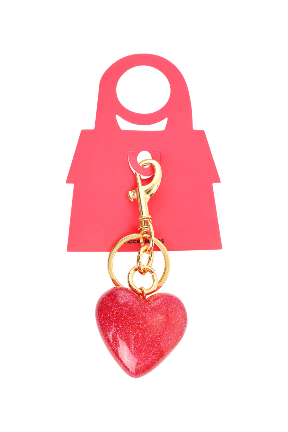 Bijou De Sac Cœur Pailleté Image3