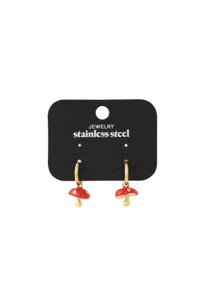 Boucles D'Oreilles Champignons h5 Image4