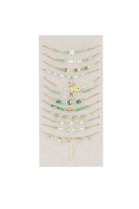 Ensemble de bracelets de cheville style sirène