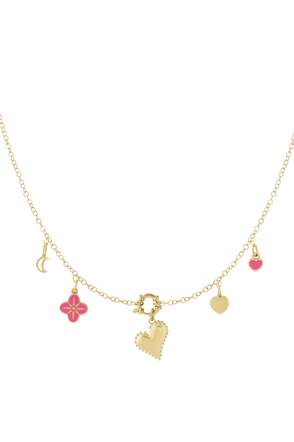 Collier Diy En Forme De Gros Cœur h5Image3