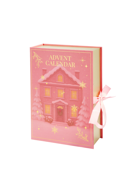 Calendriers de l'Avent de Noël rectangulaires Casual en acier inoxydable Noël