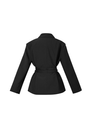 Blazer À Double Ceinture h5 Image3
