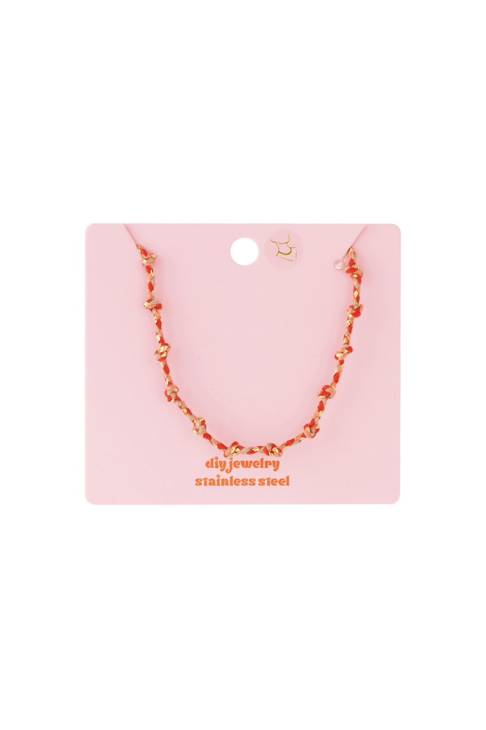 Collier En Coton À Spirales À Faire Soi-Même Image5