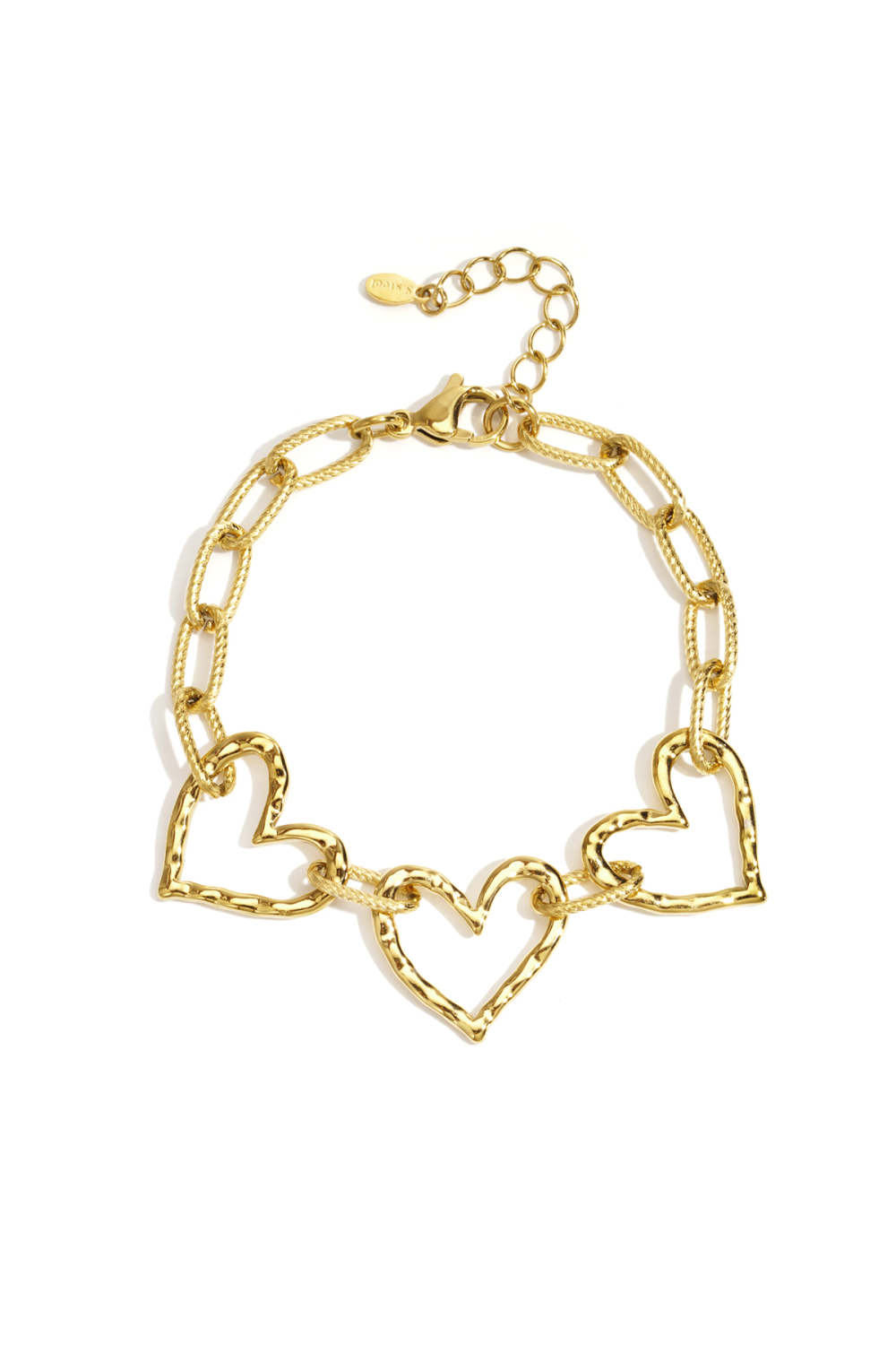 Bracelets À Chaîne En Acier Inoxydable, Série Cœur, Décontracté, Quotidien, Simple, Bijoux Pour Femmes 