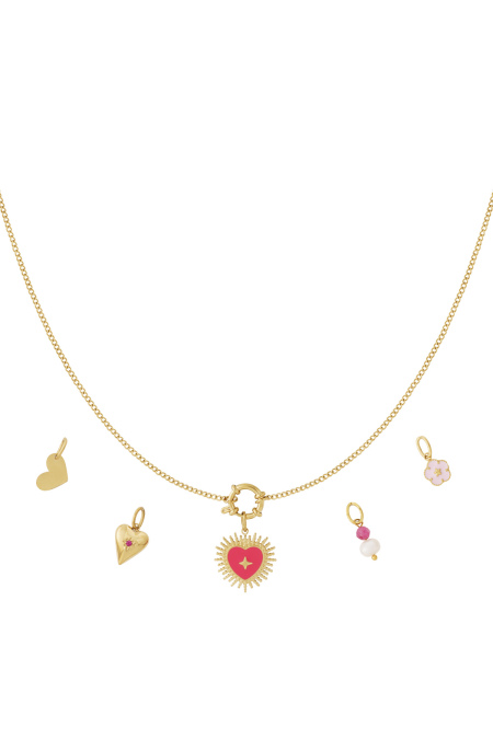 Collier DIY Soleil de cœur