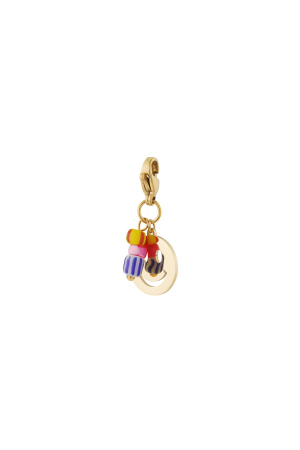 Breloque Smiley Colorée h5 