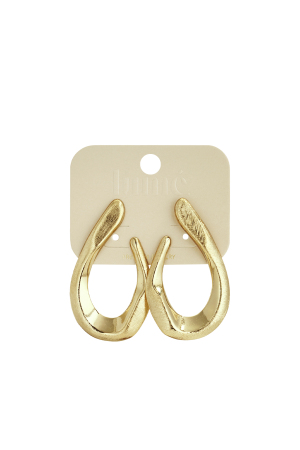 Boucles D'Oreilles À Tige De Forme Irrégulière, Série Casual Daily Simple, Bijoux Pour Femmes h5 Image4
