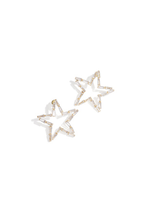 Boucles D'Oreilles À Tige En Cuivre Étoile Élégant Noël Série Luxueuse Bijoux Pour Femmes h5