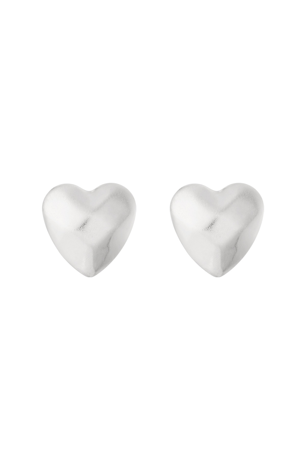 Boucles D'Oreilles À Tige En Forme De Cœur h5Image2