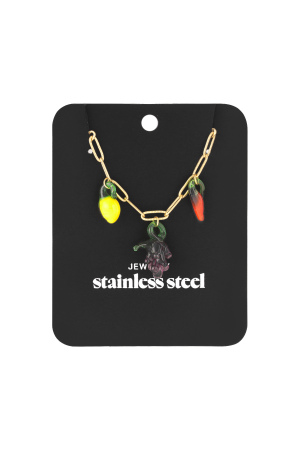 Collier À Breloques Végétales h5 Image4