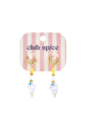 Boucles D'Oreilles Pendantes En Acier Inoxydable, Motif Poisson, Collection Romantique Décontractée Pour Le Quotidien, Bijoux Pour Femmes h5 Image2