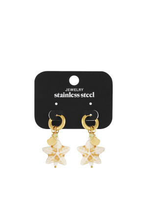 Boucles D'Oreilles Étoile De Sable h5 Image4
