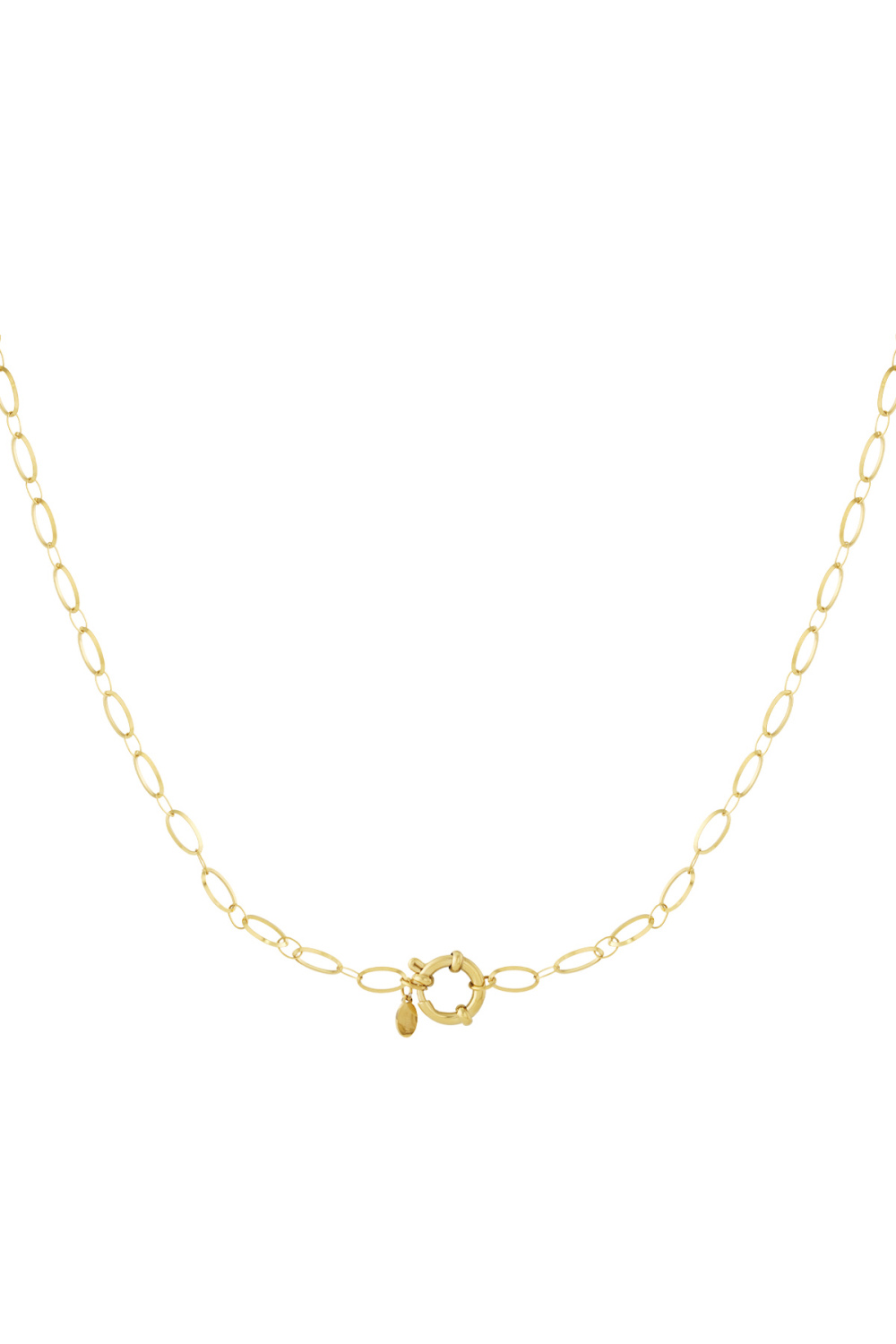 Collier Simple Avec Cadenas 