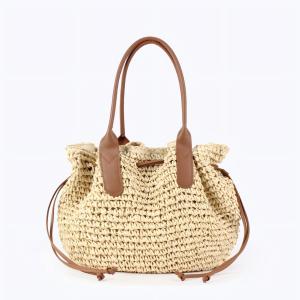 Sacs De Plage Pour Femmes En Coton Tissé Résistant, Parfaits Pour Les Vacances h5 Image2