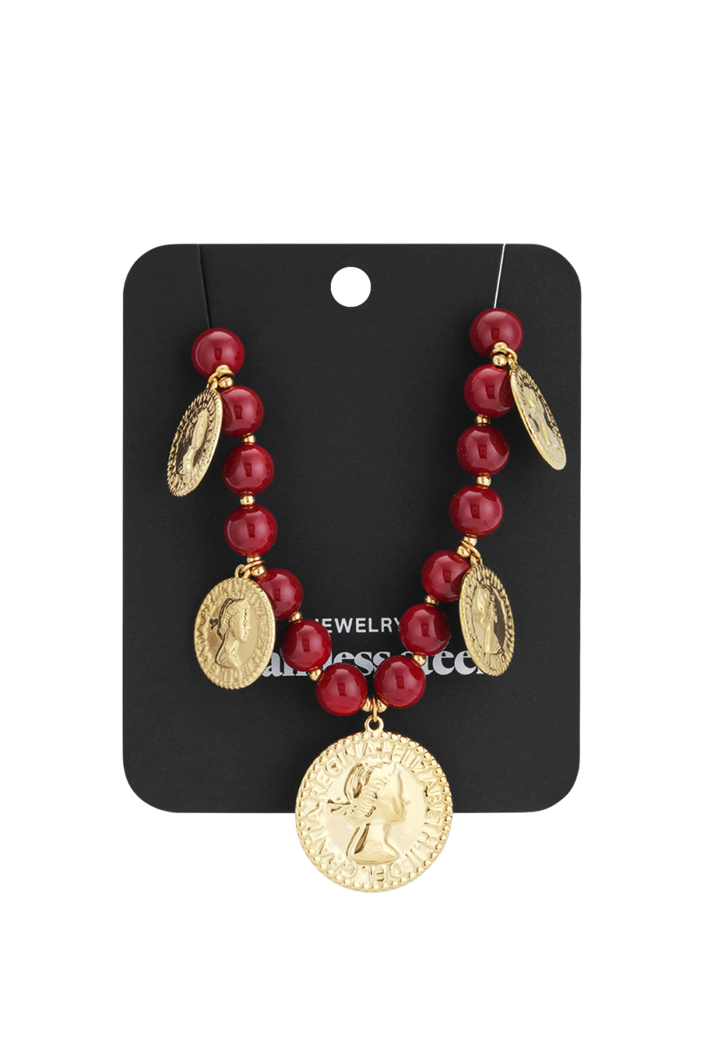 Colliers De Perles En Acrylique, Série Rétro Classique Quotidienne, Bijoux Pour Femmes Image5