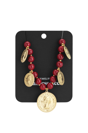 Colliers De Perles En Acrylique, Série Rétro Classique Quotidienne, Bijoux Pour Femmes h5 Image5